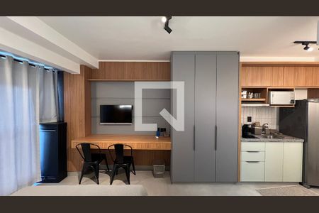 Detalhe de kitnet/studio para alugar com 1 quarto, 24m² em Pinheiros, São Paulo