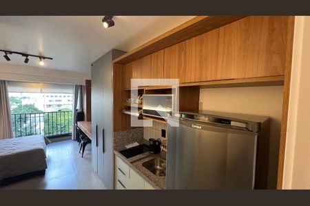 Studio para alugar com 24m², 1 quarto e sem vaga Studio para alugar com 24m², 1 quarto e sem vagaCozinha