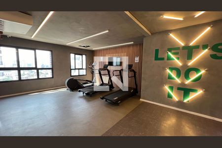 Studio para alugar com 24m², 1 quarto e sem vaga Studio para alugar com 24m², 1 quarto e sem vagaAcademia