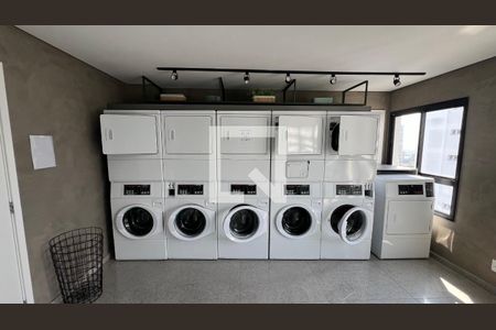 Studio para alugar com 24m², 1 quarto e sem vaga Studio para alugar com 24m², 1 quarto e sem vagaLavanderia
