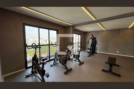 Studio para alugar com 24m², 1 quarto e sem vaga Studio para alugar com 24m², 1 quarto e sem vagaAcademia
