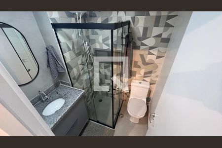 Studio para alugar com 24m², 1 quarto e sem vaga Studio para alugar com 24m², 1 quarto e sem vagaBanheiro