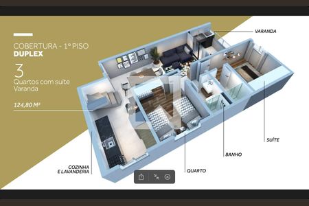 Apartamento à venda com 2 quartos, 64m² em Miramar (barreiro), Belo Horizonte