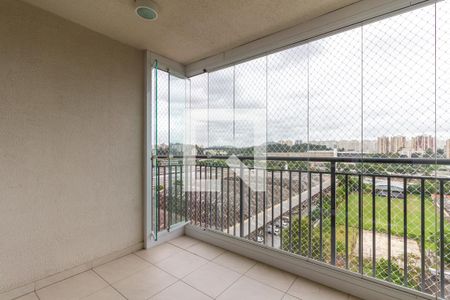 Varanda Sala de apartamento para alugar com 2 quartos, 61m² em Vila Anastácio, São Paulo