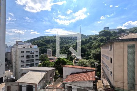 Vista da Sala de Estar e Jantar de apartamento para alugar com 1 quarto, 64m² em José Menino, Santos