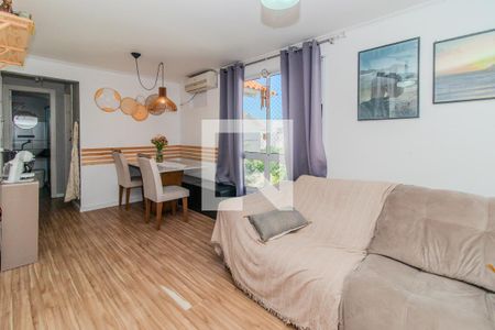 Sala de apartamento à venda com 3 quartos, 56m² em Hípica, Porto Alegre