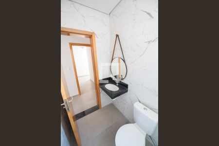 Banheiro  de kitnet/studio para alugar com 1 quarto, 32m² em Centro, Taubaté