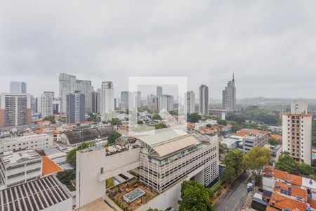 Vista da Varanda de apartamento à venda com 2 quartos, 73m² em Pinheiros, São Paulo