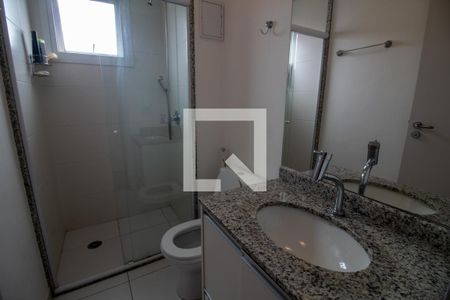 Banheiro da Suíte de apartamento à venda com 2 quartos, 68m² em Jardim Aeroporto, São Paulo