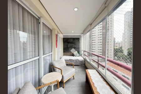 Varanda de apartamento à venda com 3 quartos, 144m² em Vila Mascote, São Paulo