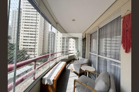 Varanda  de apartamento à venda com 3 quartos, 144m² em Vila Mascote, São Paulo