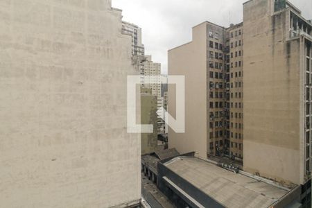 Vista do Studio de kitnet/studio para alugar com 1 quarto, 22m² em República, São Paulo