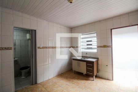 Sala/Cozinha de casa para alugar com 1 quarto, 45m² em Parque São Lucas, São Paulo