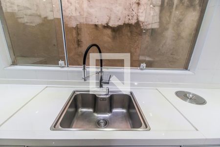 Apartamento para alugar com 100m², 2 quartos e 1 vagaDetalhe da cozinha