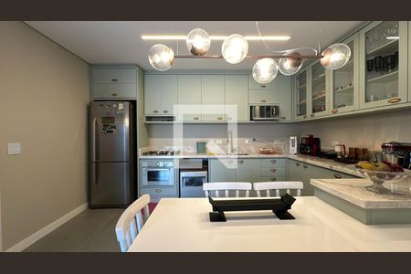 Cozinha de casa para alugar com 3 quartos, 166m² em Santa Felicidade, Curitiba