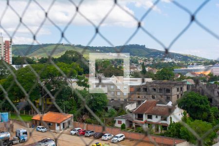 Vista da sala de apartamento à venda com 2 quartos, 60m² em Glória, Porto Alegre