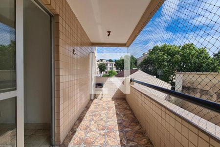 Varanda da Sala de apartamento para alugar com 2 quartos, 82m² em Méier, Rio de Janeiro