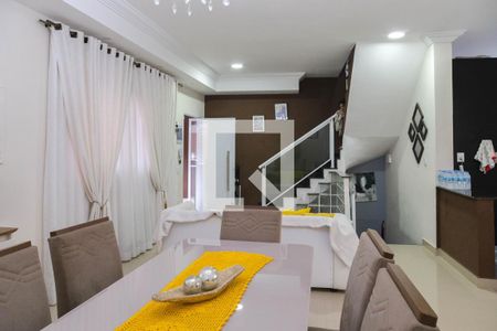 Sala de Estar e Jantar de casa à venda com 5 quartos, 460m² em Vila Tijuco, Guarulhos