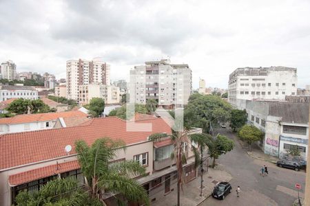 Sala Vista de apartamento à venda com 1 quarto, 78m² em Floresta, Porto Alegre