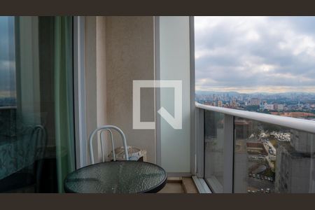 Varanda de kitnet/studio à venda com 1 quarto, 23m² em Centro, São Paulo