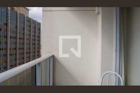 Varanda de kitnet/studio à venda com 1 quarto, 23m² em Centro, São Paulo