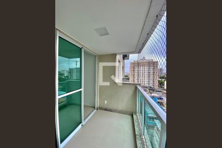 Varanda da Sala de apartamento à venda com 3 quartos, 70m² em Engenho de Dentro, Rio de Janeiro
