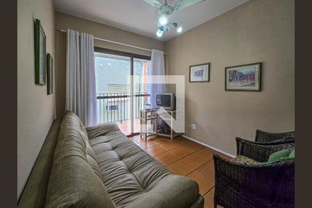 Sala de apartamento para alugar com 2 quartos, 57m² em Loteamento Joao Batista Juliao, Guarujá