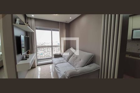 Sala de apartamento à venda com 2 quartos, 50m² em Jaguaribe, Osasco