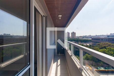 Varanda da Sala de apartamento para alugar com 2 quartos, 50m² em Vila Metalúrgica, São Paulo