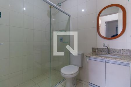 Banheiro de apartamento para alugar com 2 quartos, 50m² em Vila Metalúrgica, São Paulo
