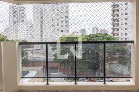 Varanda da Sala de apartamento à venda com 4 quartos, 121m² em Tatuapé, São Paulo