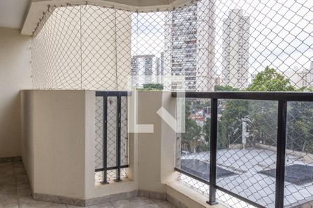 Varanda da Sala de apartamento para alugar com 4 quartos, 121m² em Tatuapé, São Paulo