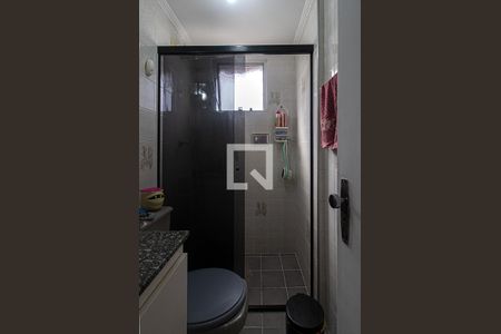 banheiro social_2 de apartamento à venda com 2 quartos, 51m² em Jardim Sao Saverio, São Paulo