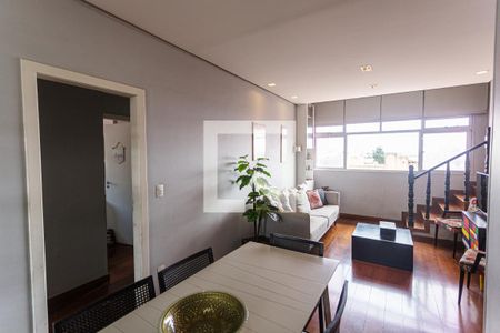 Sala  de apartamento à venda com 4 quartos, 193m² em Santa Efigênia, Belo Horizonte