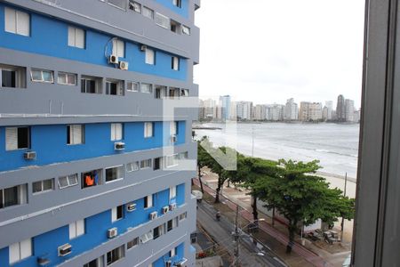 Varanda de apartamento para alugar com 1 quarto, 41m² em Gonzaguinha, São Vicente
