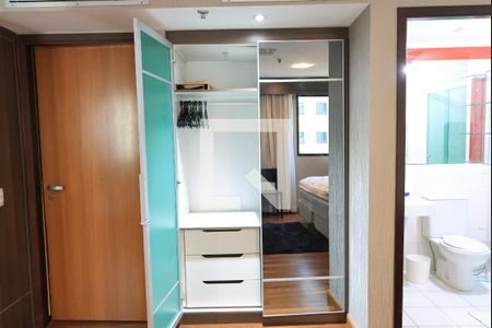 Suite de apartamento para alugar com 1 quarto, 57m² em Indianópolis, São Paulo