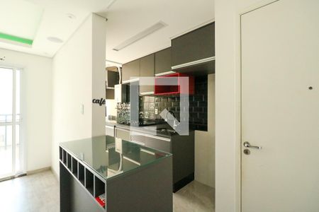 Cozinha de apartamento à venda com 2 quartos, 46m² em Campestre, Santo André