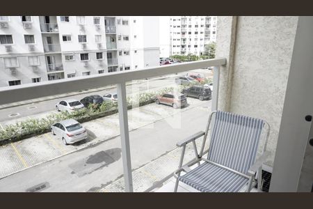 Varanda da Sala de apartamento para alugar com 2 quartos, 55m² em Recreio dos Bandeirantes, Rio de Janeiro