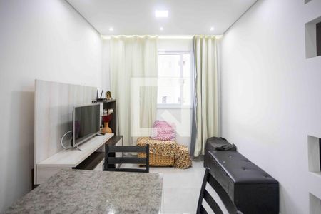 Sala de apartamento para alugar com 2 quartos, 45m² em Piraporinha, Diadema