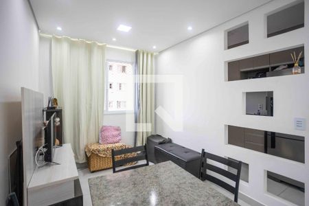 Sala de apartamento para alugar com 2 quartos, 45m² em Piraporinha, Diadema