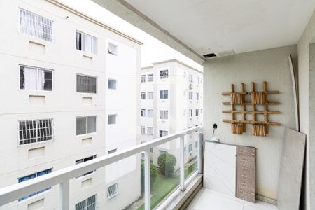 Varanda da Sala de apartamento para alugar com 3 quartos, 120m² em Campo Grande, Rio de Janeiro