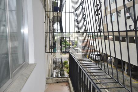 Varanda da Sala de apartamento para alugar com 2 quartos, 54m² em Rocha, Rio de Janeiro