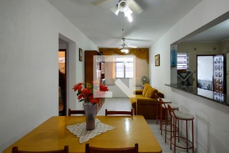 Sala de apartamento para alugar com 2 quartos, 88m² em Boqueirão, Praia Grande