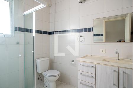 Banheiro de kitnet/studio para alugar com 1 quarto, 50m² em Centro, São Paulo