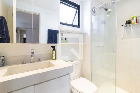 Apartamento à venda com 63m², 1 quarto e 1 vagaBanheiro