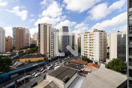 Vista de kitnet/studio para alugar com 1 quarto, 63m² em Vila Olímpia, São Paulo