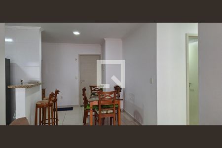 Sala de casa de condomínio para alugar com 2 quartos, 87m² em Aviação, Praia Grande