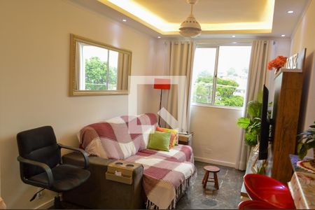 Sala  de apartamento à venda com 2 quartos, 55m² em Taquara, Rio de Janeiro