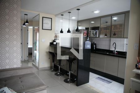 Sala de apartamento à venda com 2 quartos, 108m² em Baeta Neves, São Bernardo do Campo