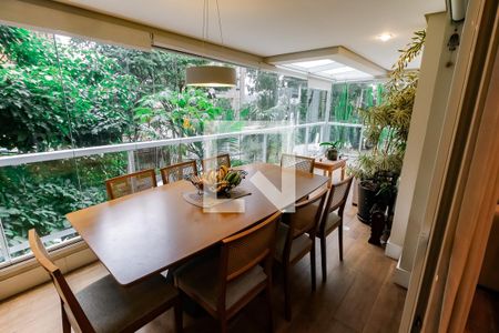 Varanda da Sala de apartamento à venda com 3 quartos, 141m² em Vila Suzana, São Paulo